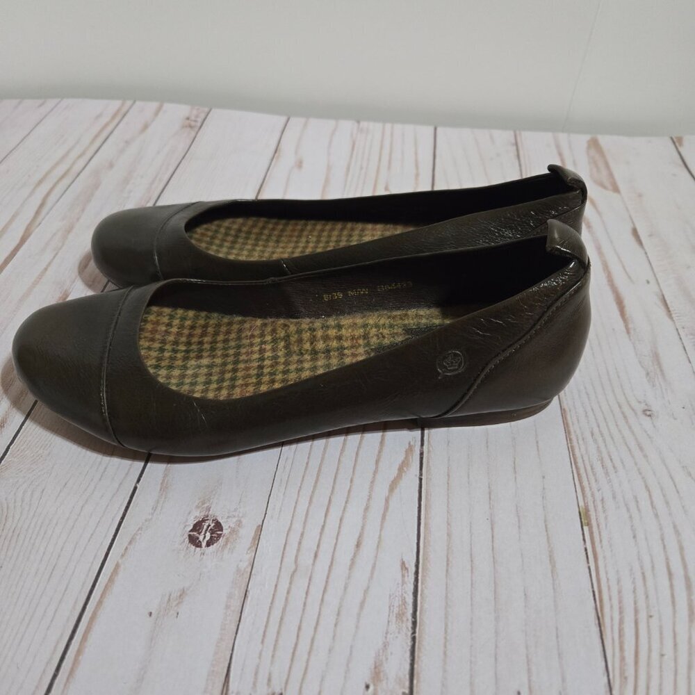 Børn Leather Ballet Flats size 8 - Picture 3 of 11